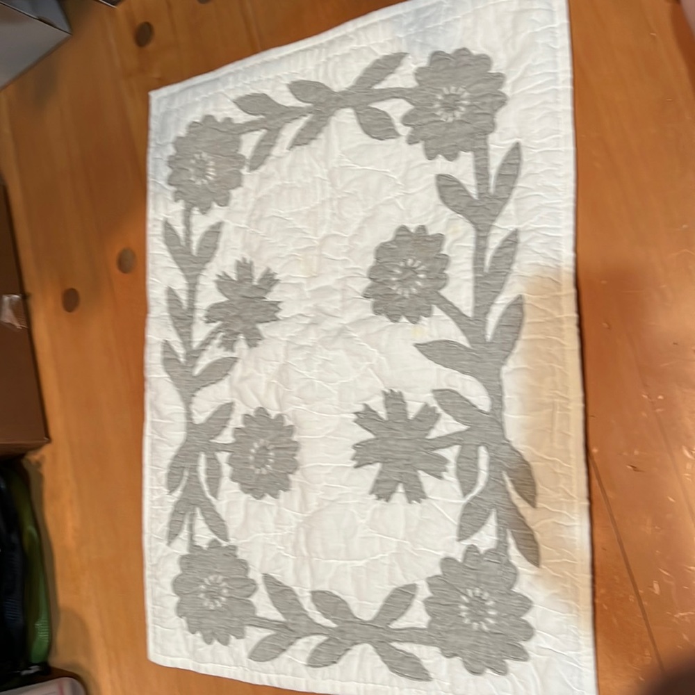 Pottery Barn Quilted Pillow Sham